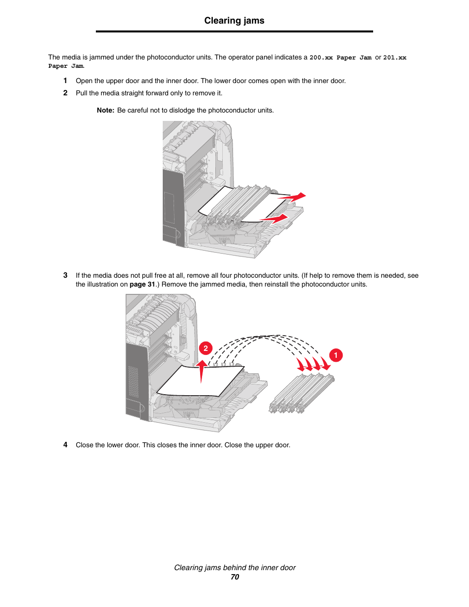Lexmark C522 User Manual | Page 70 / 146