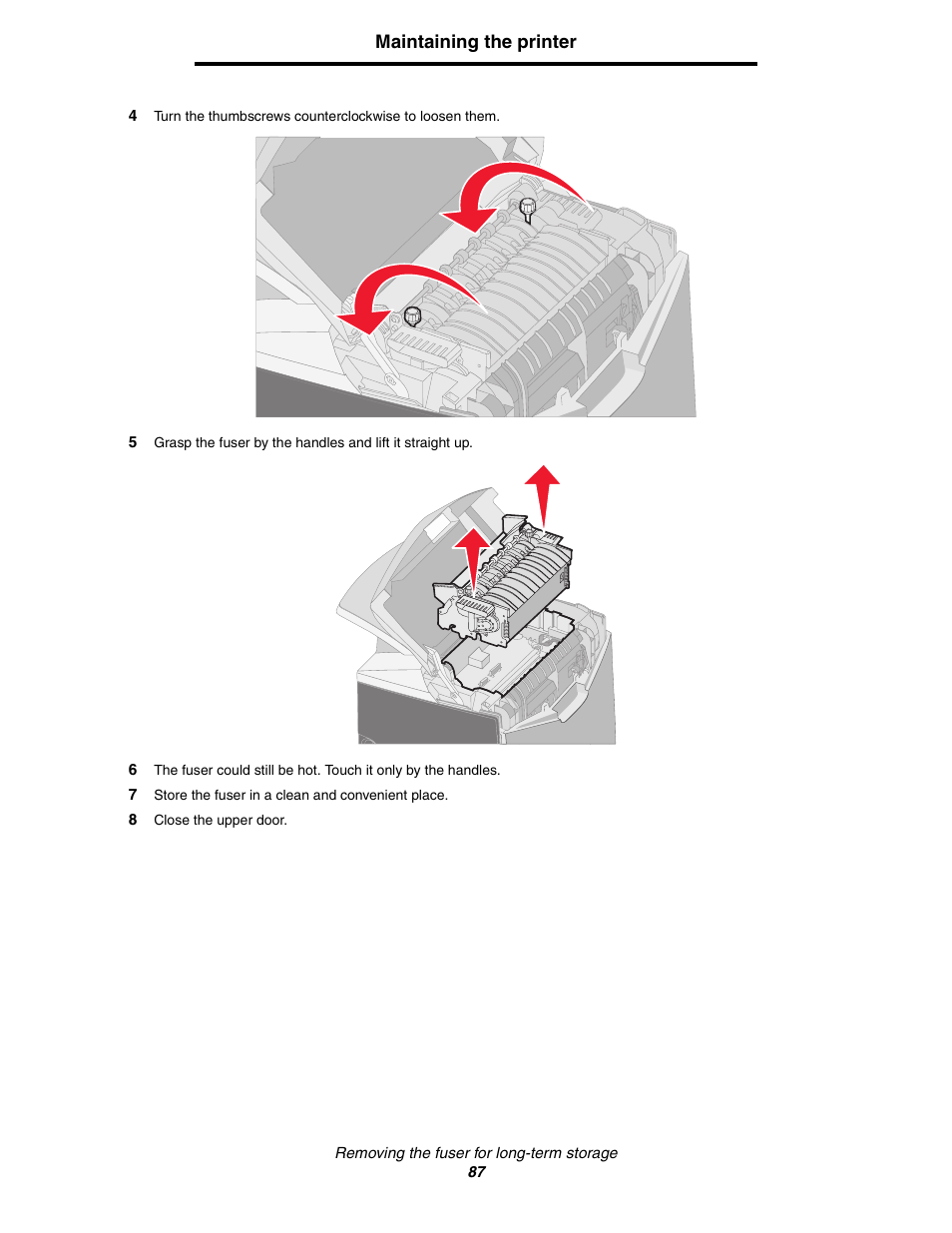 Lexmark C522 User Manual | Page 87 / 146