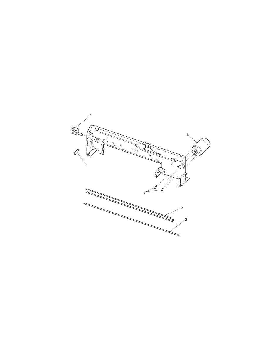 Assembly 6: carrier transport | Lexmark 4098-001 User Manual | Page 62 / 70