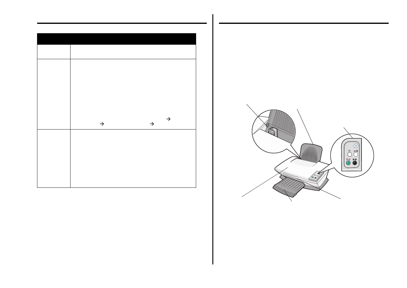 Finding more information, Learning about the all-in-one, Setting up the all-in-one | Understanding the parts of the all-in-one | Lexmark 1200 Series User Manual | Page 4 / 21