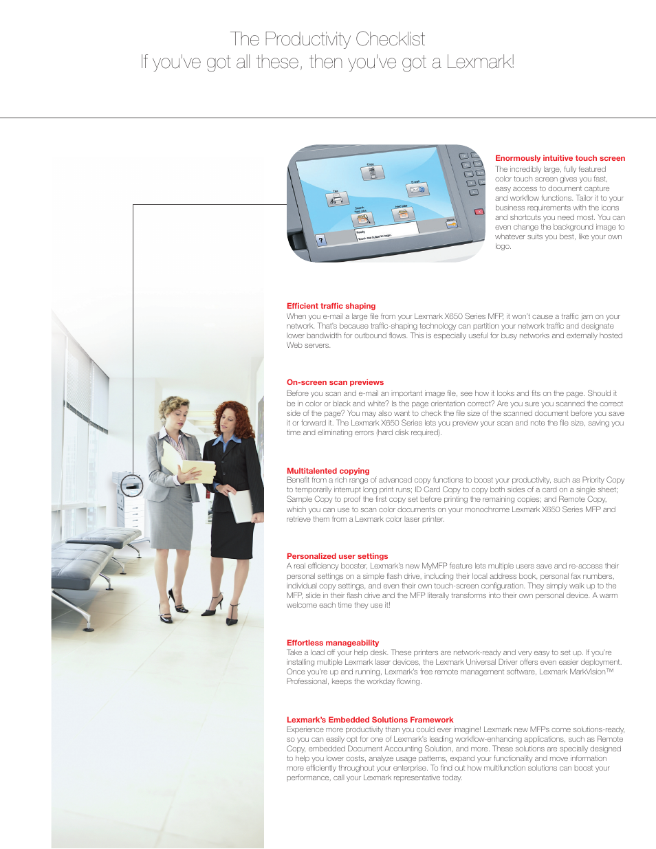 Lexmark X650 Series User Manual | Page 4 / 8