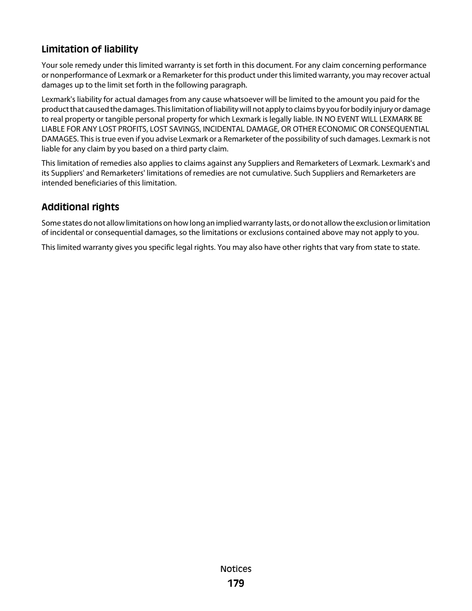 Lexmark 5300 User Manual | Page 179 / 179
