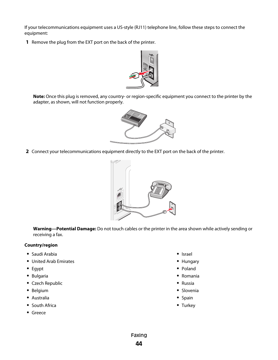 Lexmark 5300 User Manual | Page 44 / 179