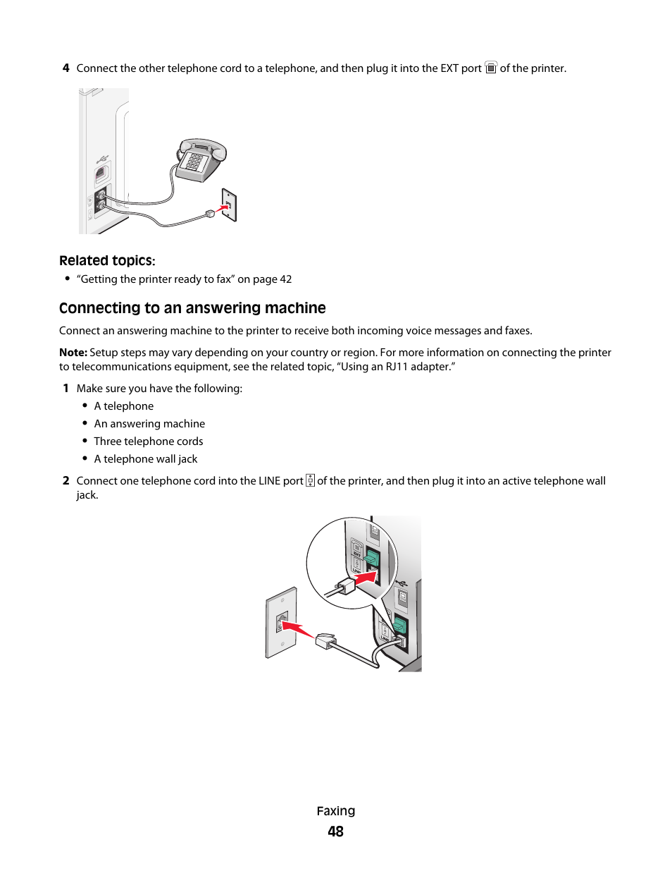 Lexmark 5300 User Manual | Page 48 / 179
