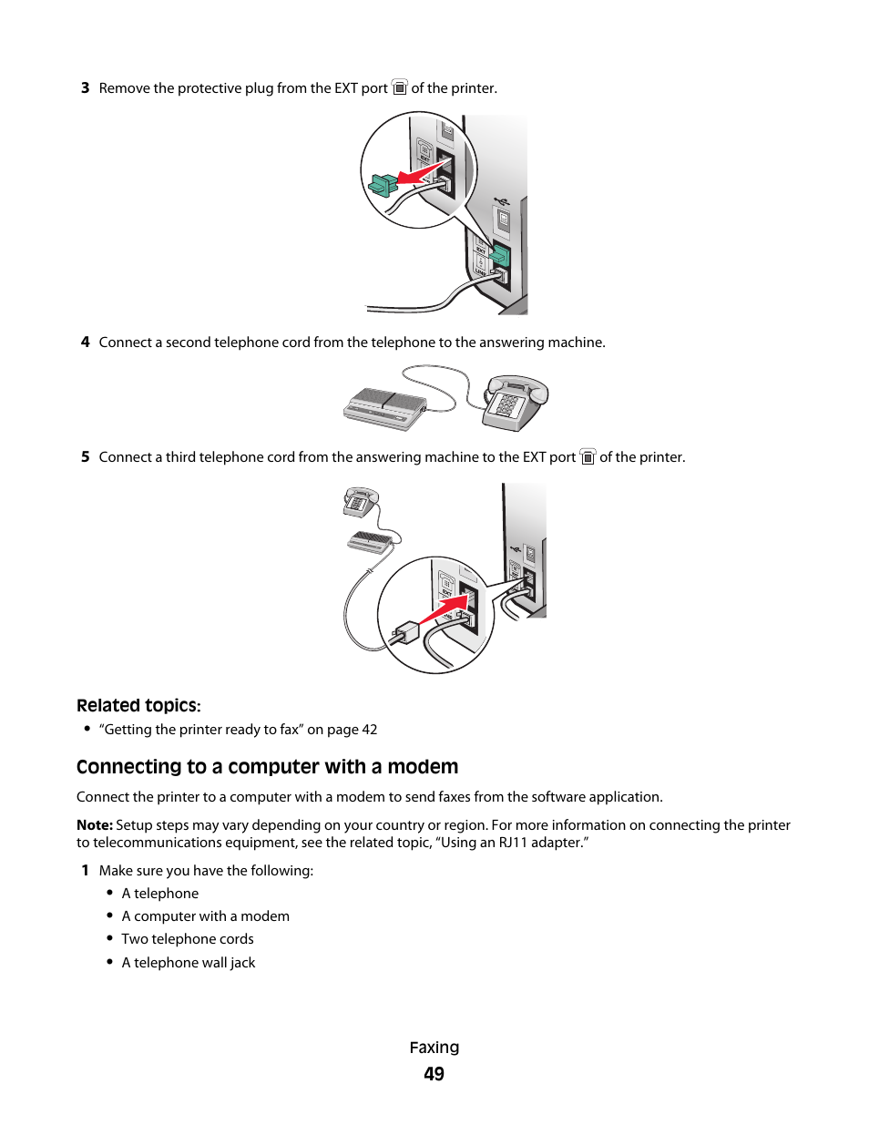 Lexmark 5300 User Manual | Page 49 / 179