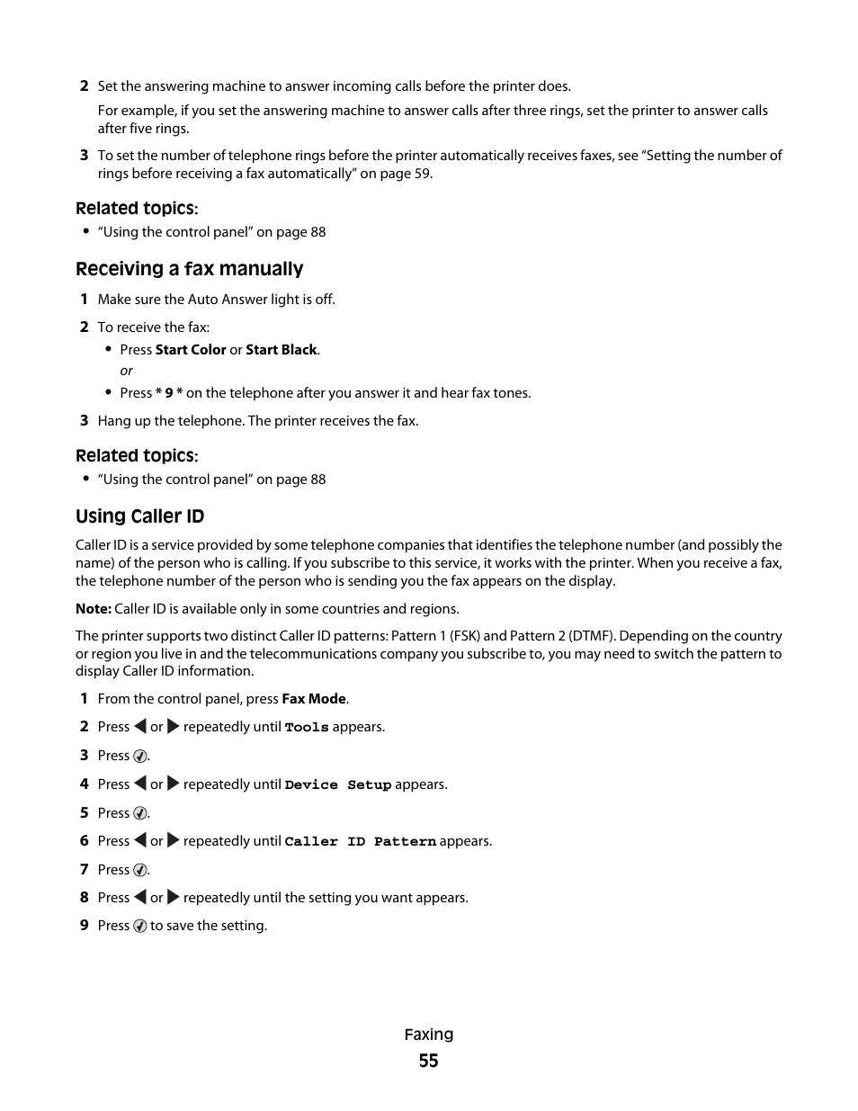 Lexmark 5300 User Manual | Page 55 / 179