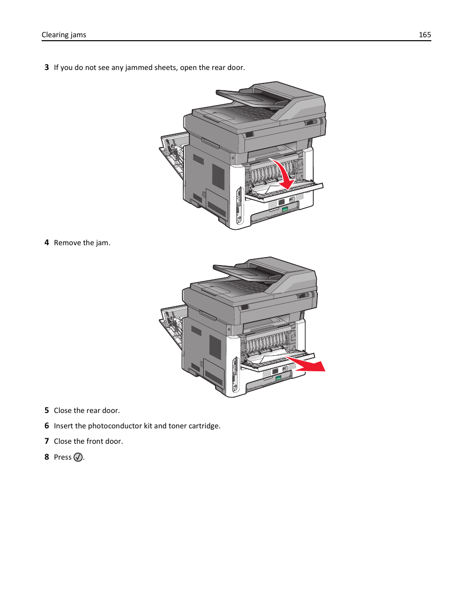 Lexmark 436 User Manual | Page 165 / 235