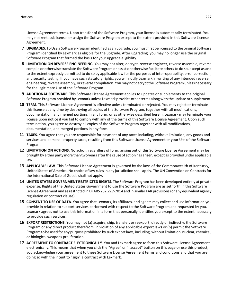 Lexmark 436 User Manual | Page 227 / 235