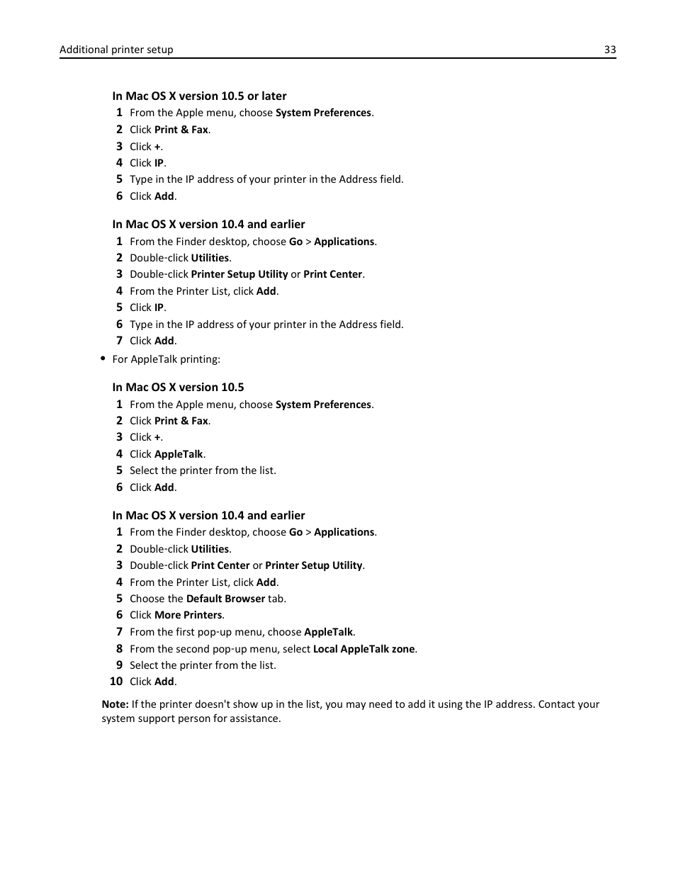 Lexmark 436 User Manual | Page 33 / 235