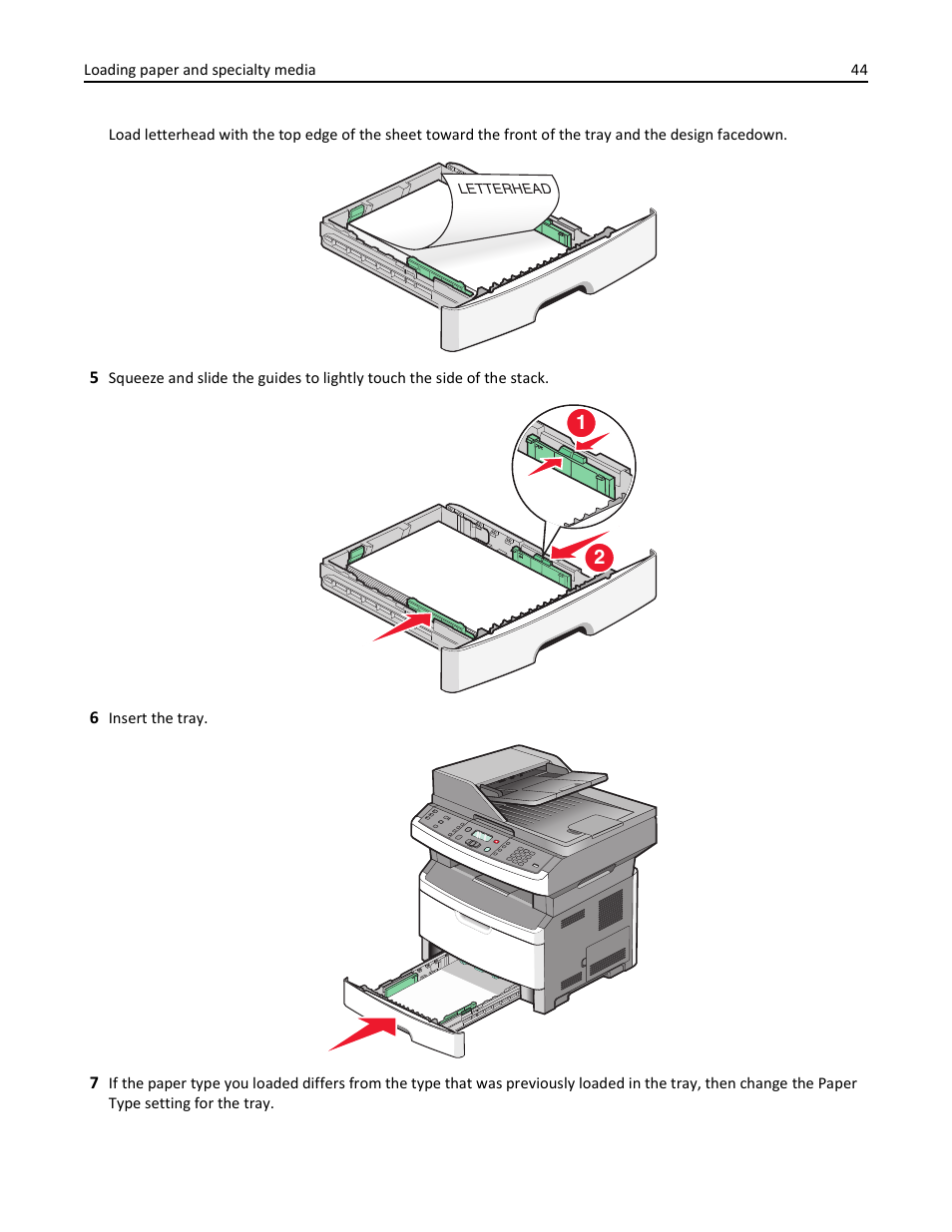 Lexmark 436 User Manual | Page 44 / 235