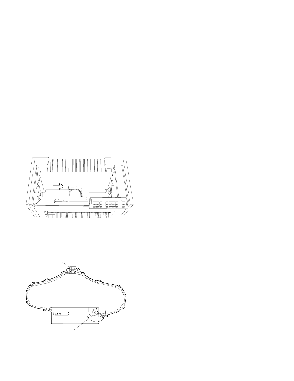 Installing the ribbon cartridge and guide | Lexmark 4I3 User Manual | Page 28 / 320