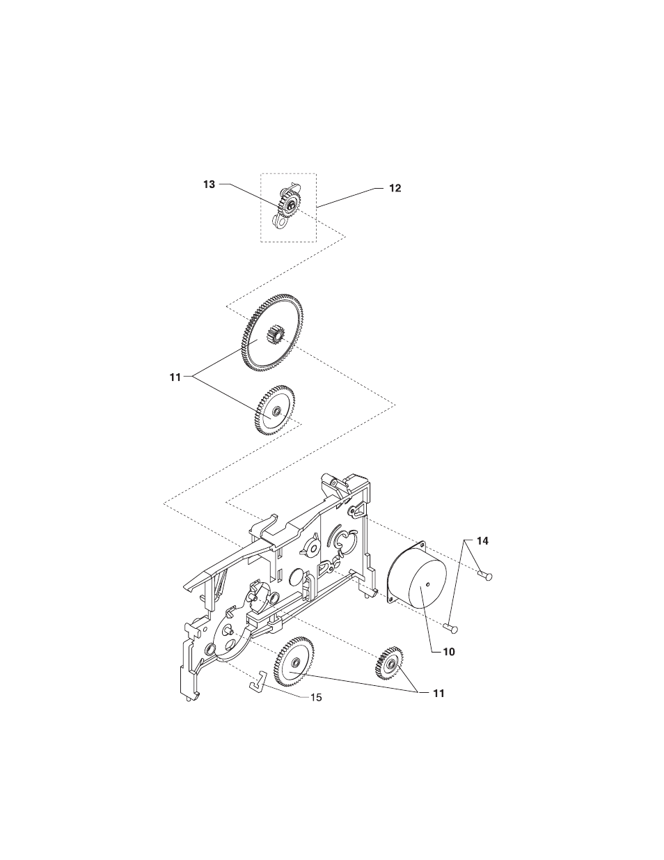 Assembly 3: paper feed (cont.) | Lexmark 4076-0XX User Manual | Page 70 / 89