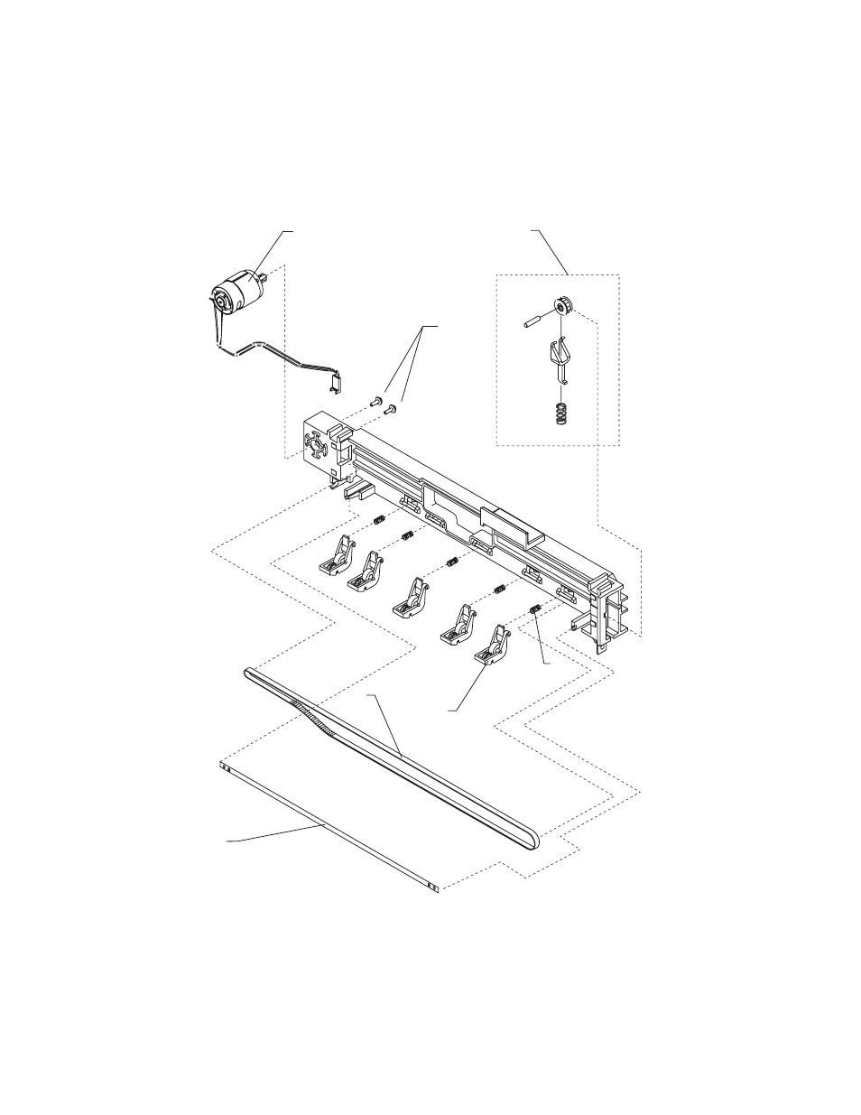 Assembly 6: carrier transport | Lexmark 4076-0XX User Manual | Page 80 / 89