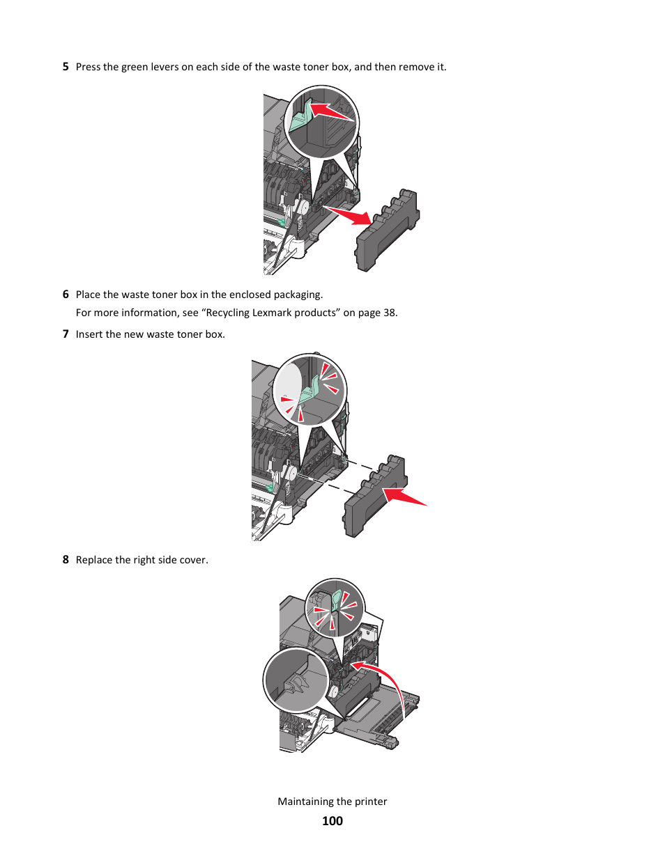 Lexmark 5025 User Manual | Page 100 / 171
