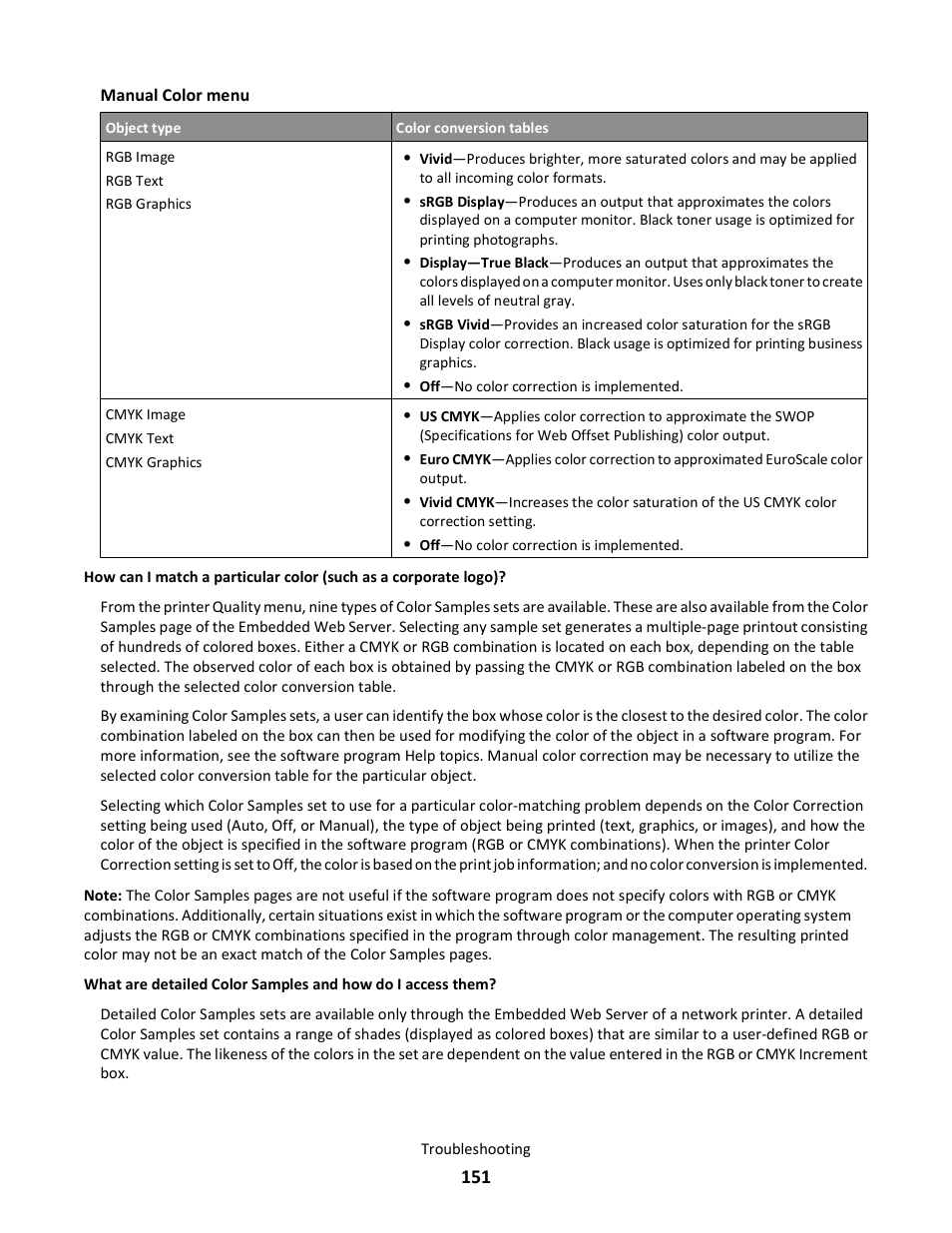 Lexmark 5025 User Manual | Page 151 / 171