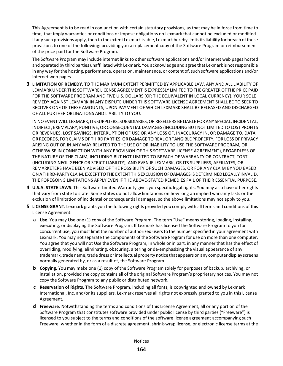 Lexmark 5025 User Manual | Page 164 / 171