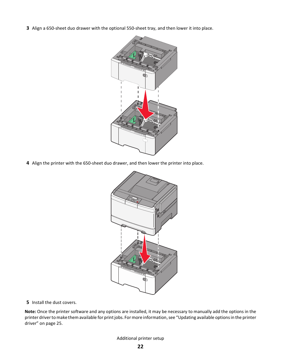 Lexmark 5025 User Manual | Page 22 / 171