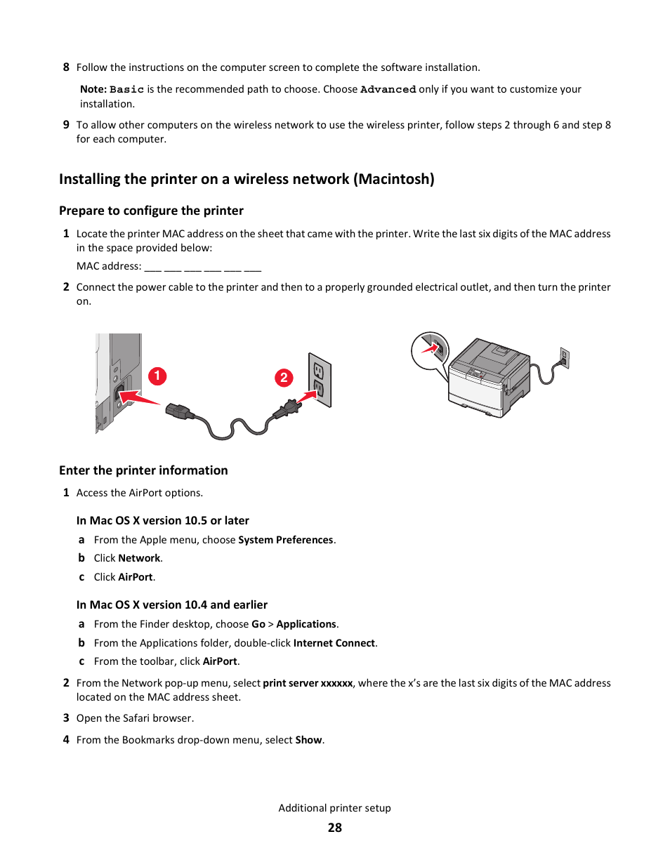 Lexmark 5025 User Manual | Page 28 / 171