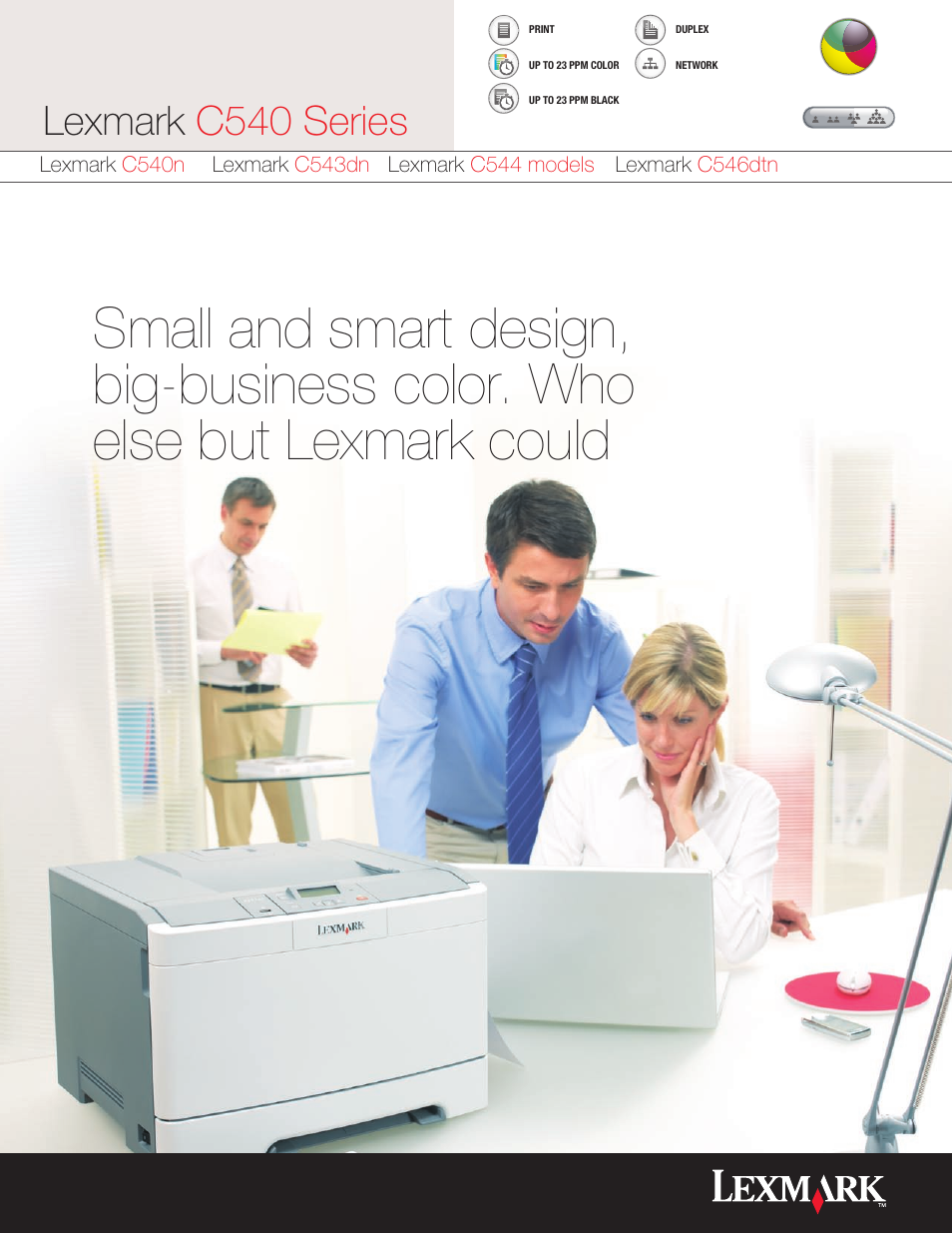 Lexmark C 540n User Manual | 6 pages