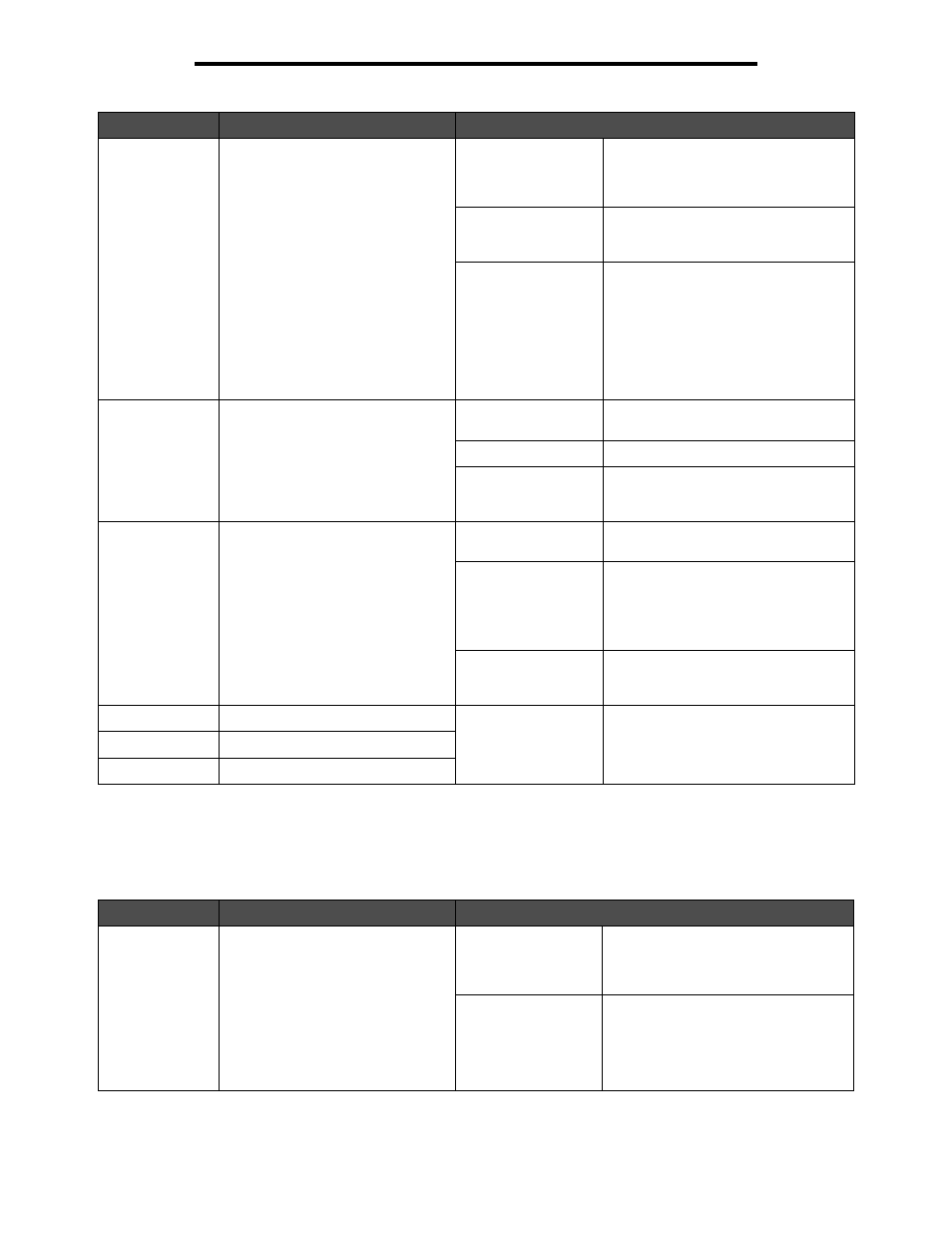 Parallel parallel [x, Using printer menus parallel and parallel <x | Lexmark MENUS AND MESSAGES C524 User Manual | Page 36 / 55