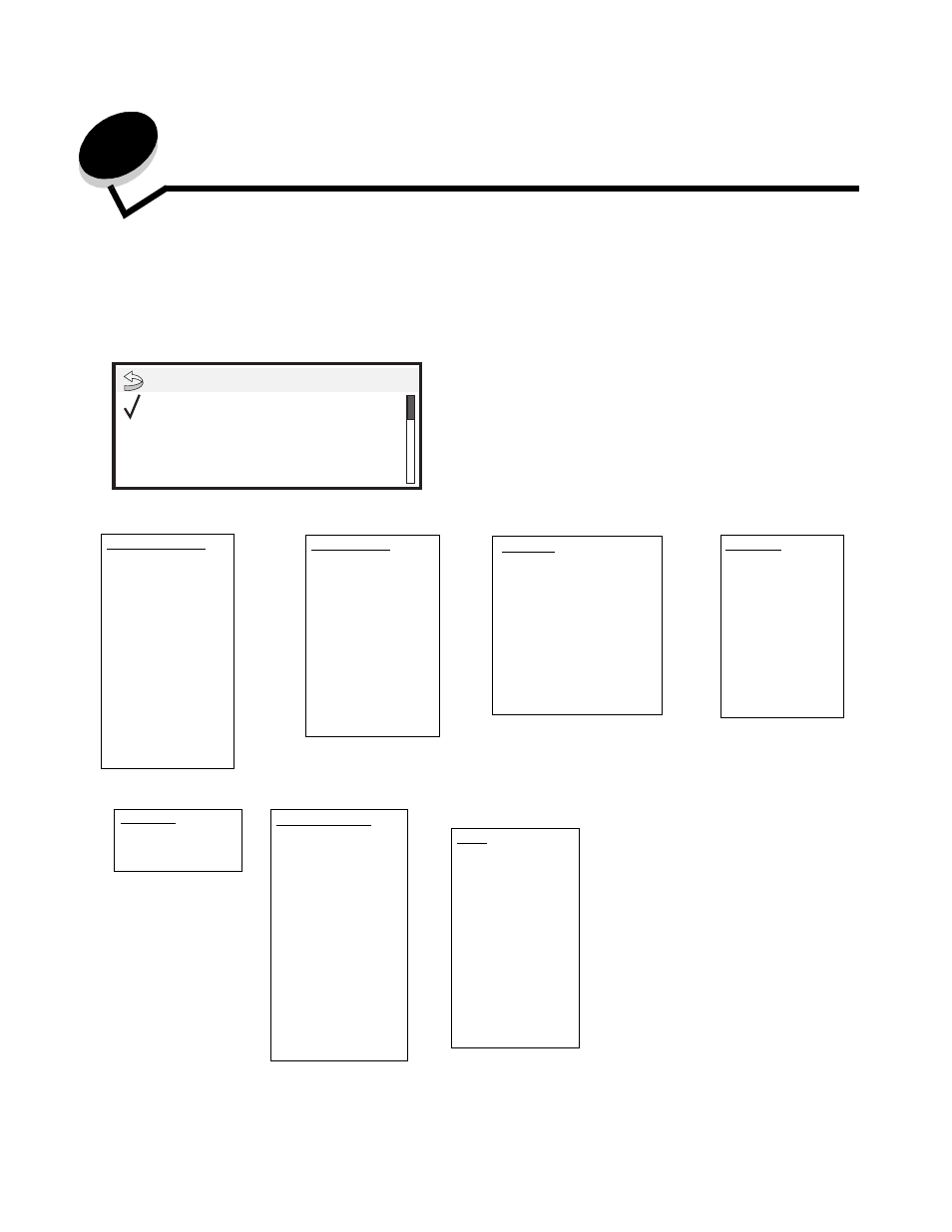 Using printer menus, Chapter 1: using printer menus | Lexmark MENUS AND MESSAGES C524 User Manual | Page 4 / 55