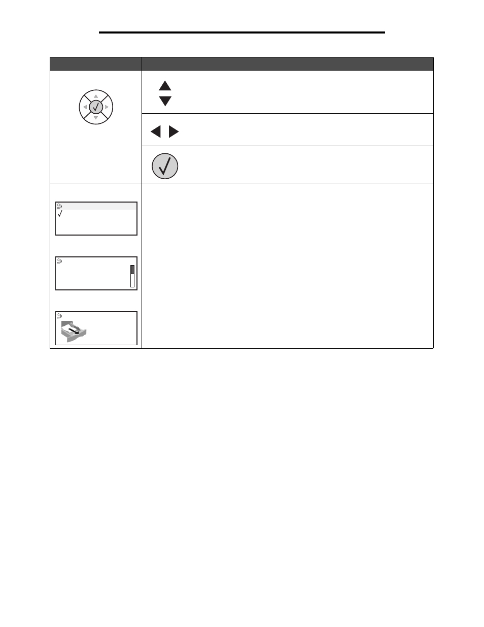 Using printer menus | Lexmark MENUS AND MESSAGES C524 User Manual | Page 6 / 55