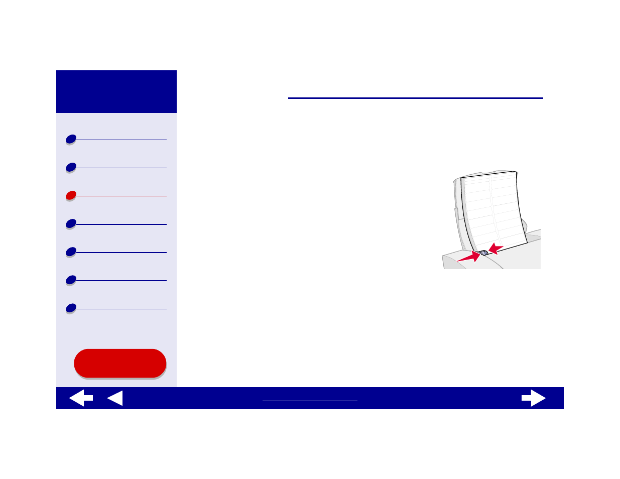 Printing labels | Lexmark Z35 User Manual | Page 34 / 101