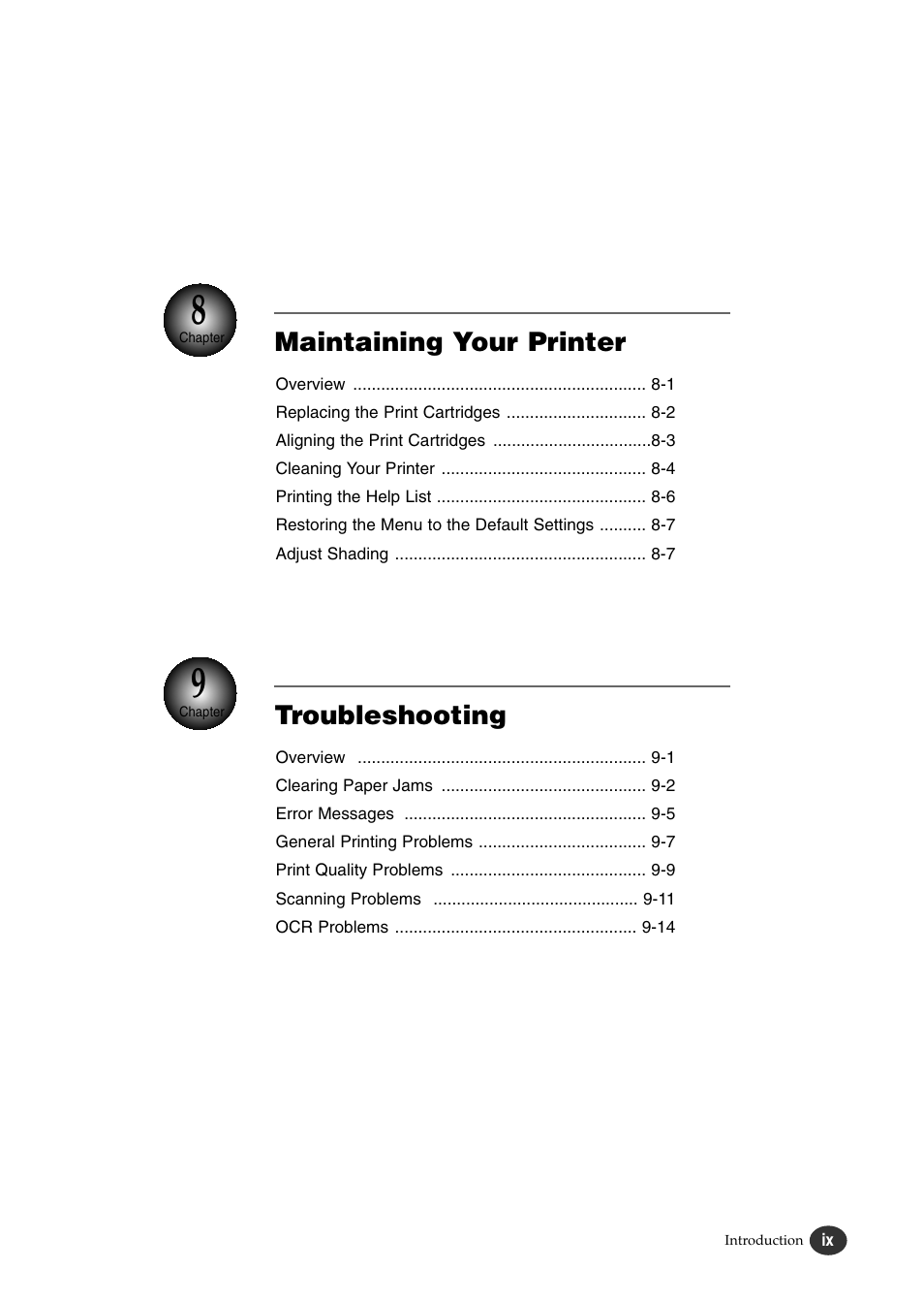 Maintaining your printer, Troubleshooting | Lexmark Z82 User Manual | Page 11 / 105