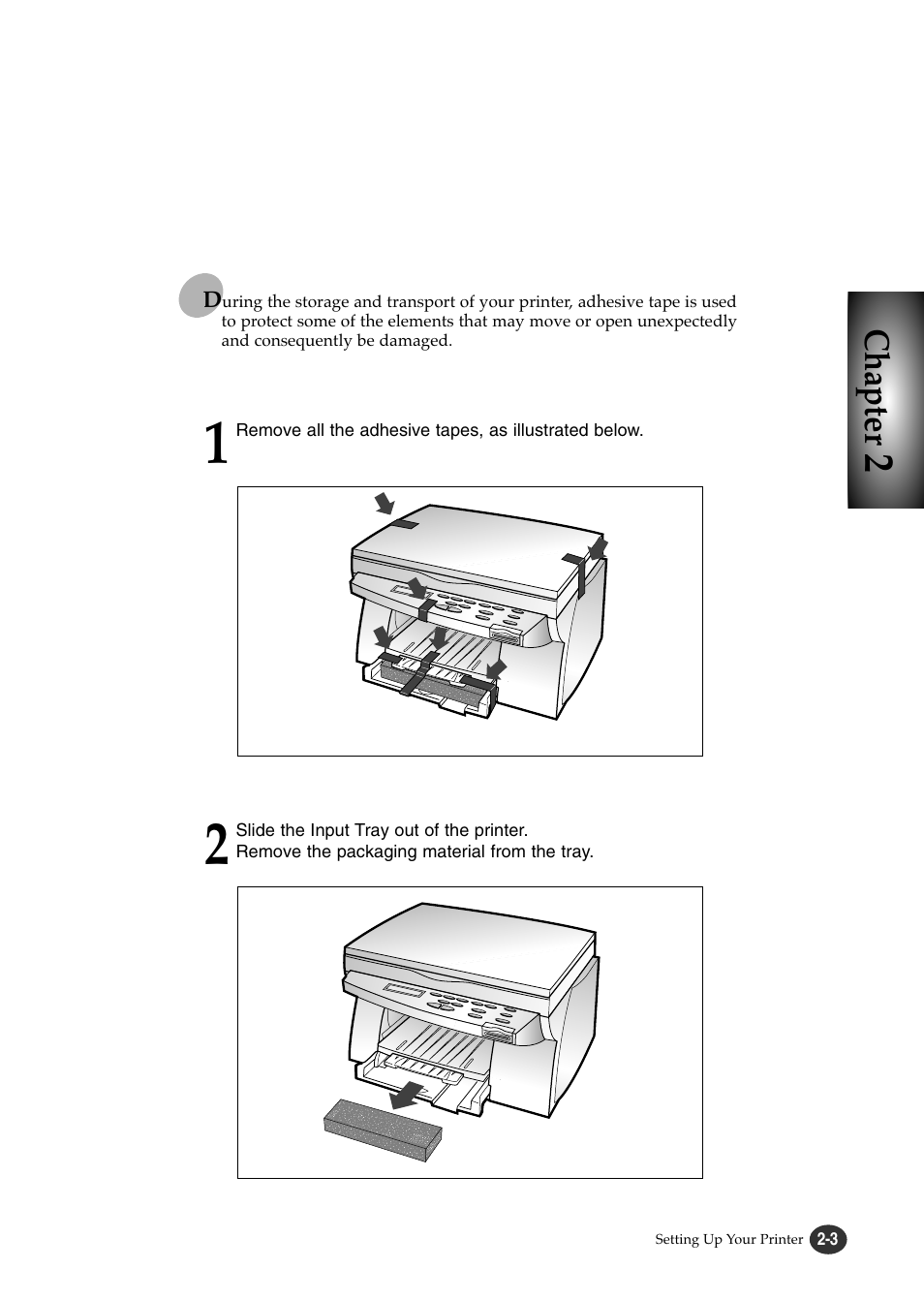 Chapter | Lexmark Z82 User Manual | Page 21 / 105