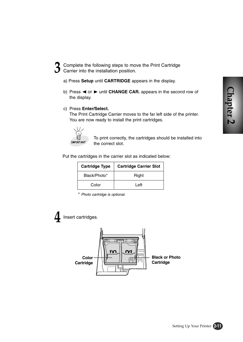 Chapter | Lexmark Z82 User Manual | Page 29 / 105