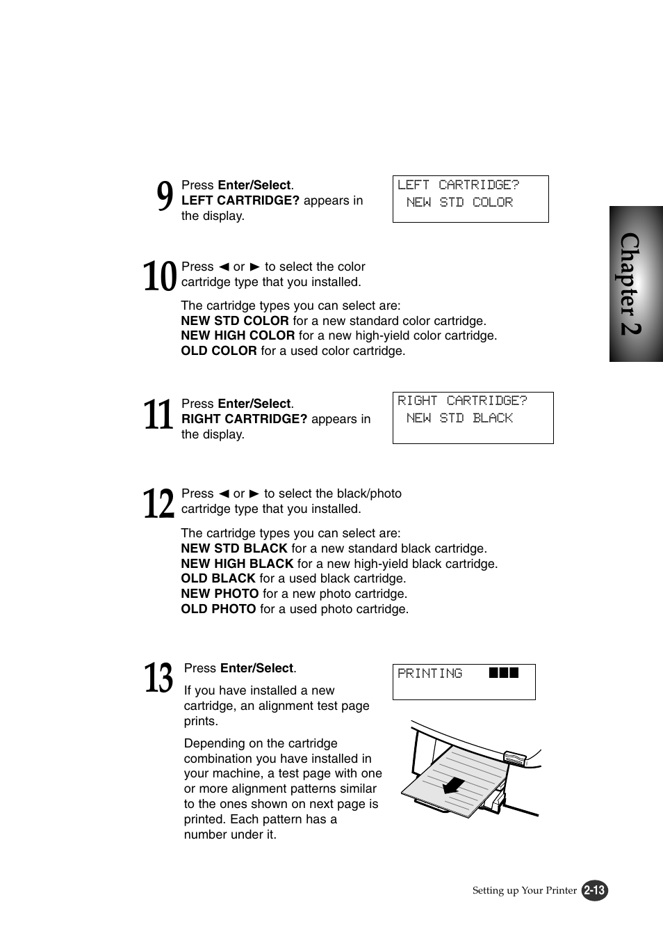 Chapter | Lexmark Z82 User Manual | Page 31 / 105
