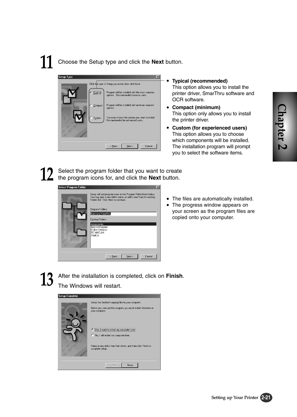 Chapter | Lexmark Z82 User Manual | Page 39 / 105