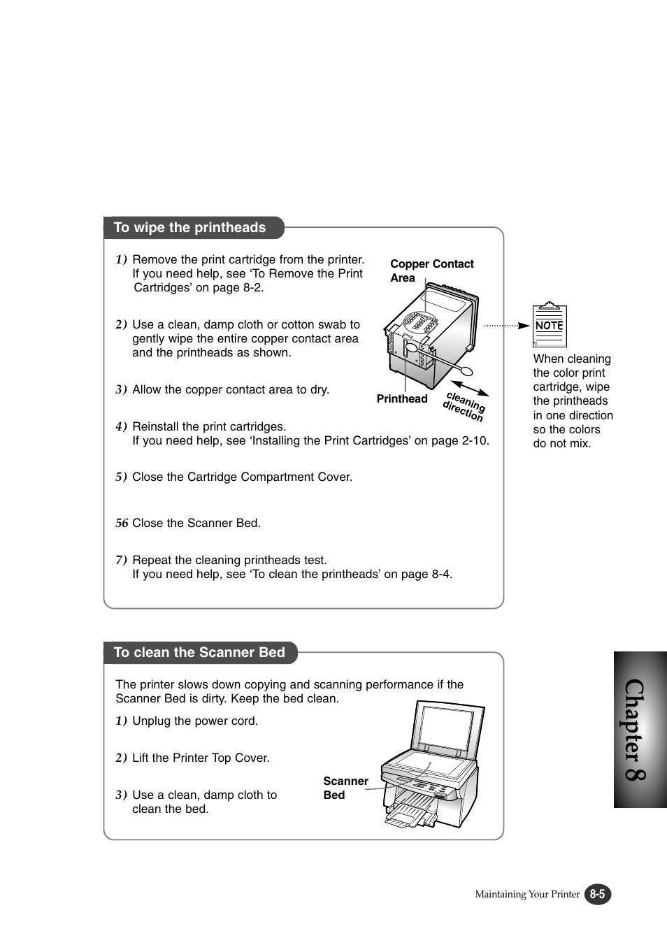 Chapter | Lexmark Z82 User Manual | Page 81 / 105