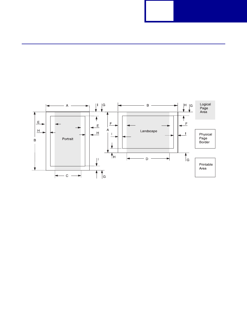 Printable areas, Printable areas -3, Page formatting | Lexmark C762 User Manual | Page 15 / 402