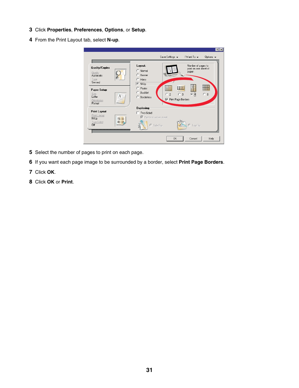 Lexmark 2500 Series User Manual | Page 31 / 76