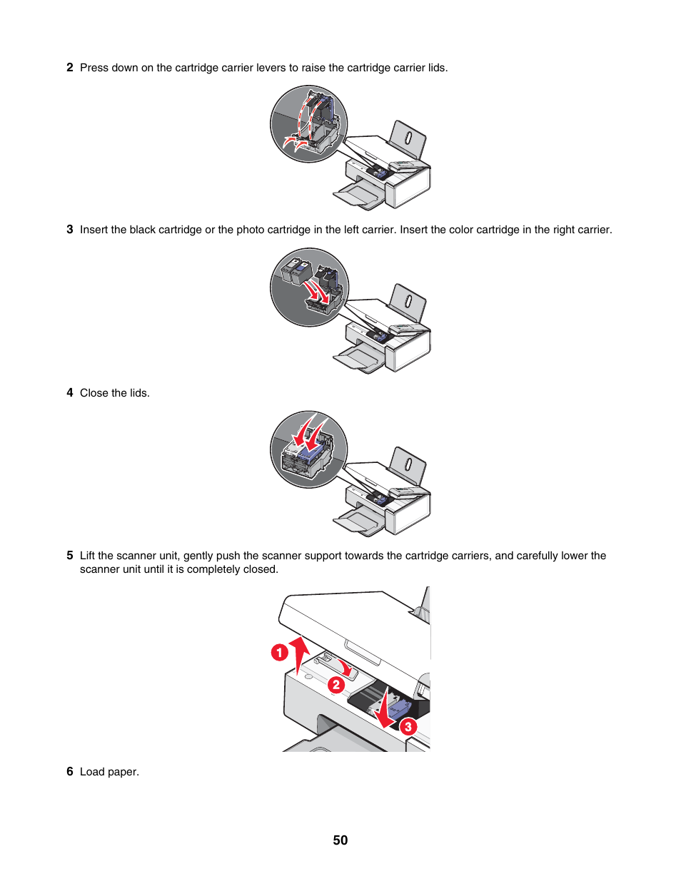 Lexmark 2500 Series User Manual | Page 50 / 76