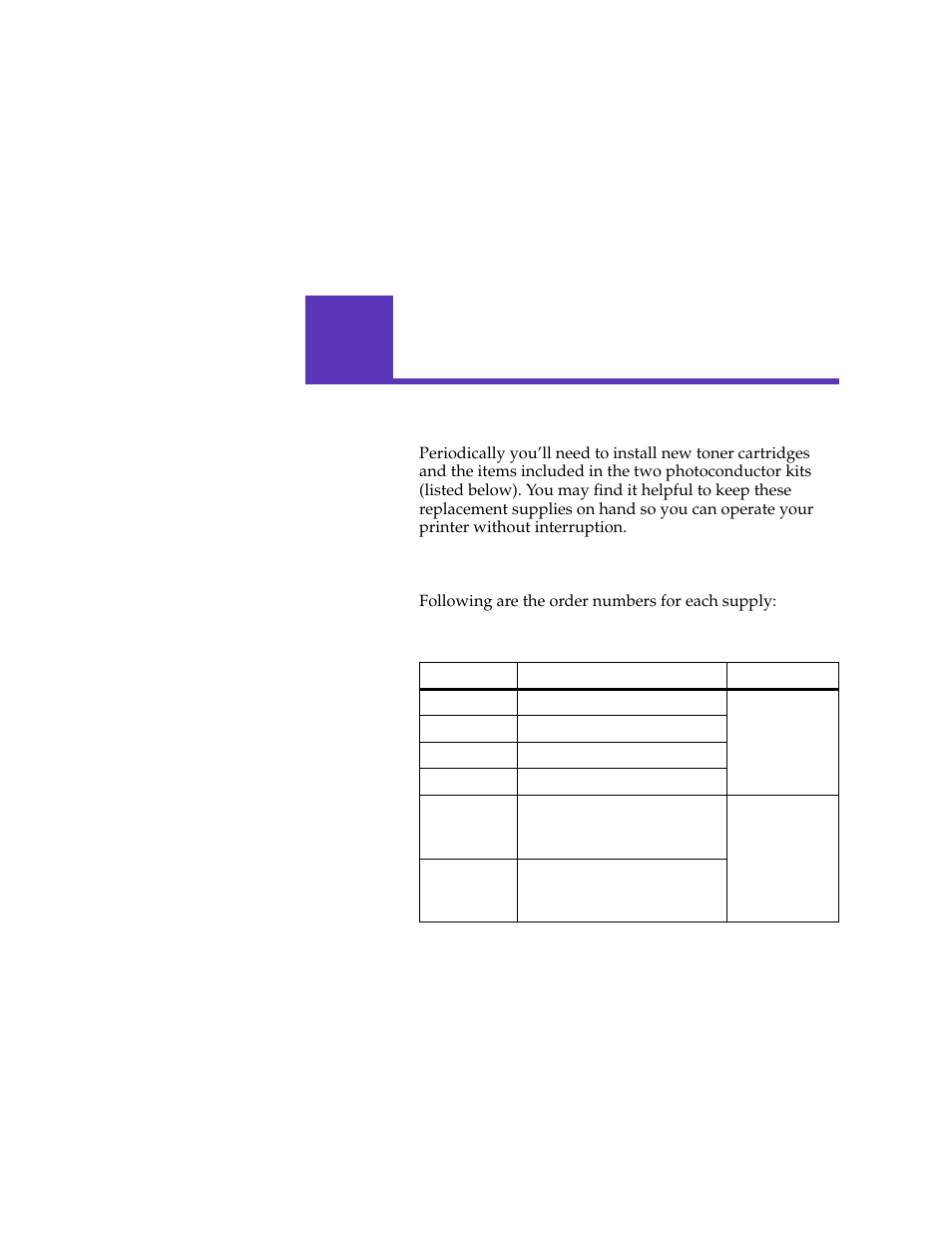 Replacing supplies, Ordering supplies | Lexmark 1200 User Manual | Page 103 / 208