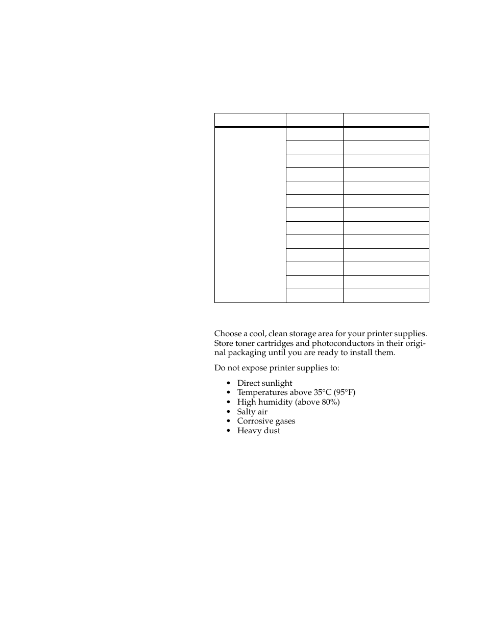 Storing supplies | Lexmark 1200 User Manual | Page 105 / 208
