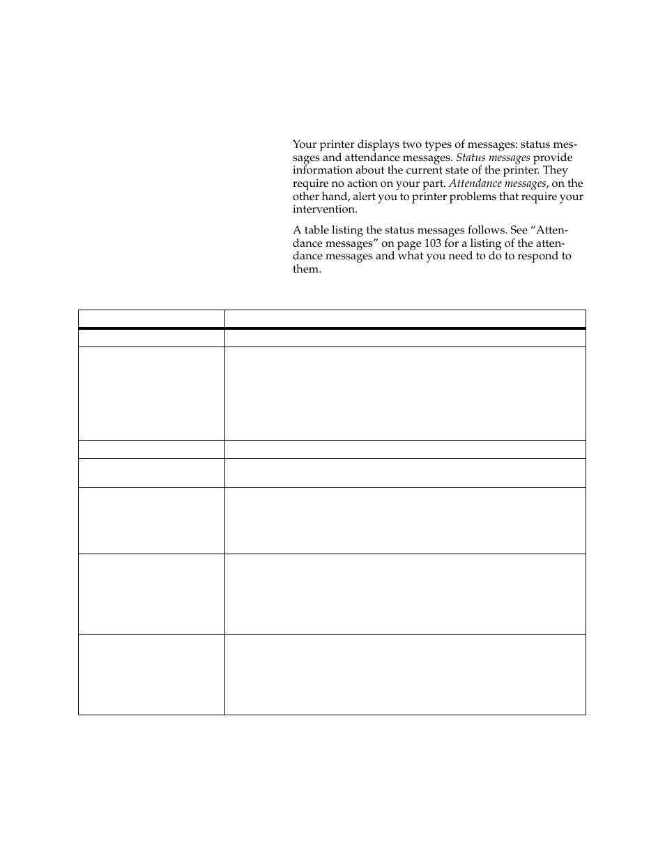 Understanding printer messages | Lexmark 1200 User Manual | Page 114 / 208
