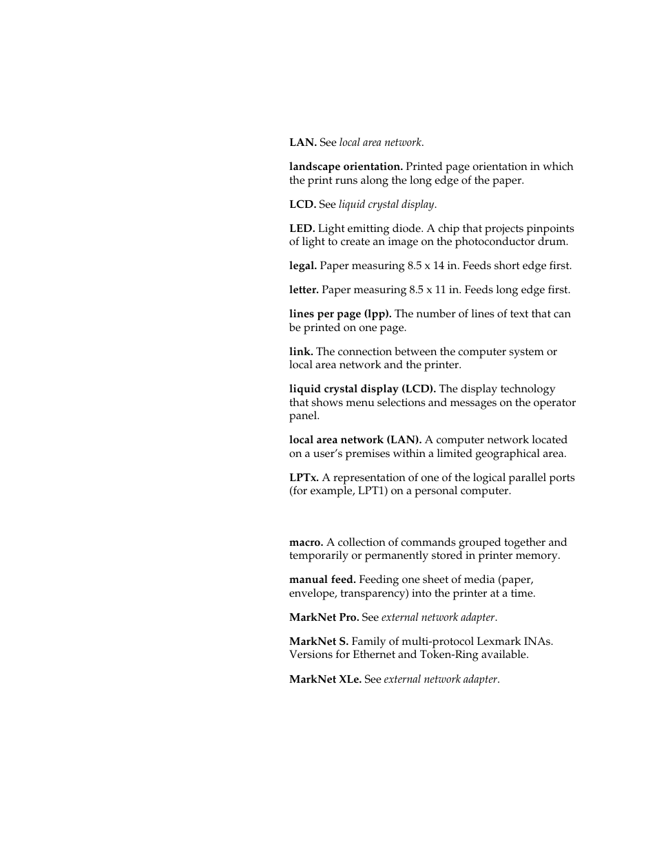 Lexmark 1200 User Manual | Page 189 / 208
