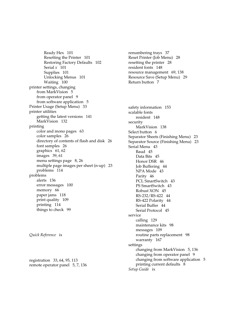 Lexmark 1200 User Manual | Page 204 / 208