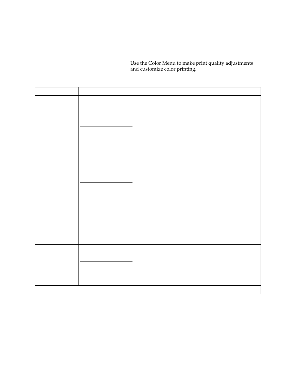 Color menu | Lexmark 1200 User Manual | Page 29 / 208