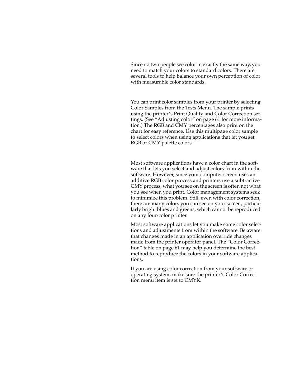 Color tools, In your printer in your software | Lexmark 1200 User Manual | Page 74 / 208
