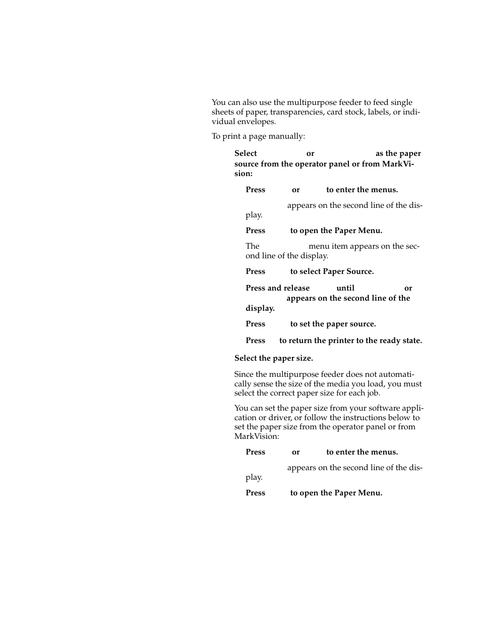 Feeding media manually, Getting updated utilities and drivers | Lexmark 1200 User Manual | Page 99 / 208