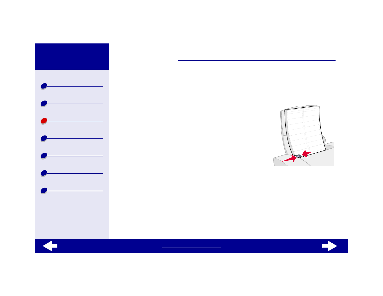 Printing labels | Lexmark Z23 User Manual | Page 33 / 114