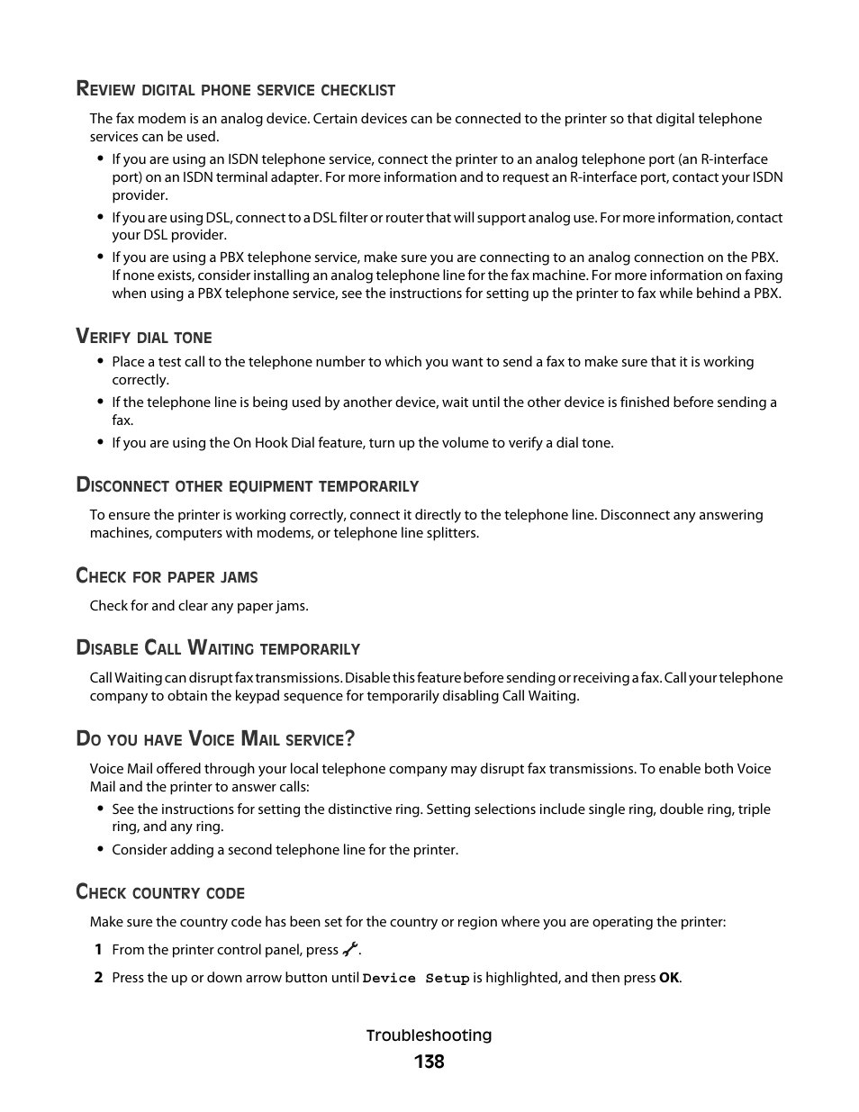 Lexmark 7600 Series User Manual | Page 138 / 181