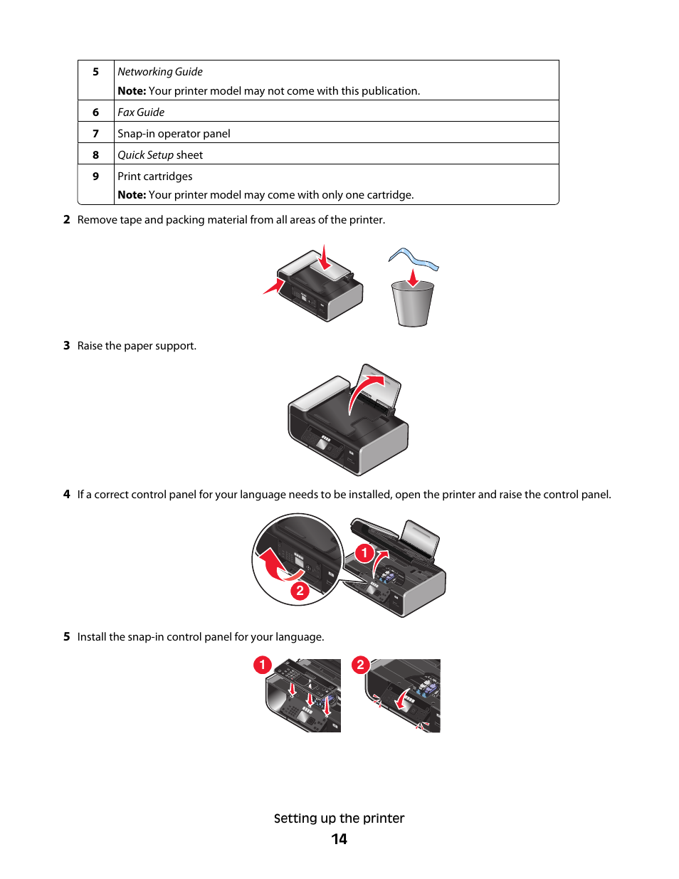 Lexmark 7600 Series User Manual | Page 14 / 181