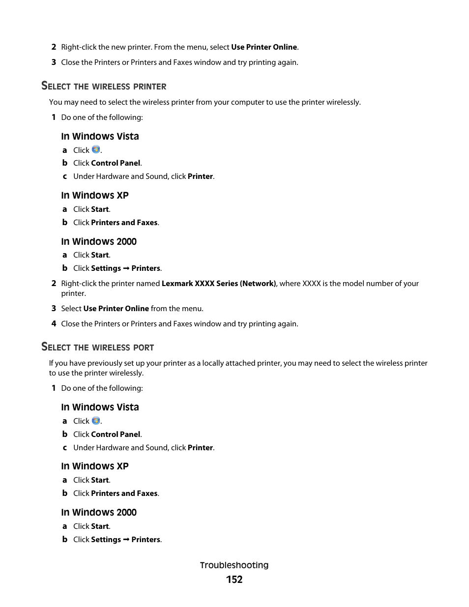 Lexmark 7600 Series User Manual | Page 152 / 181