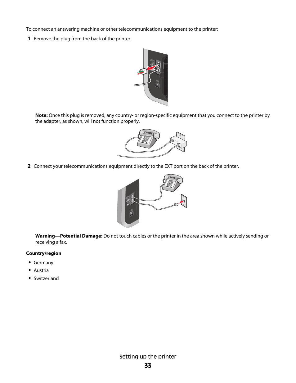 Lexmark 7600 Series User Manual | Page 33 / 181
