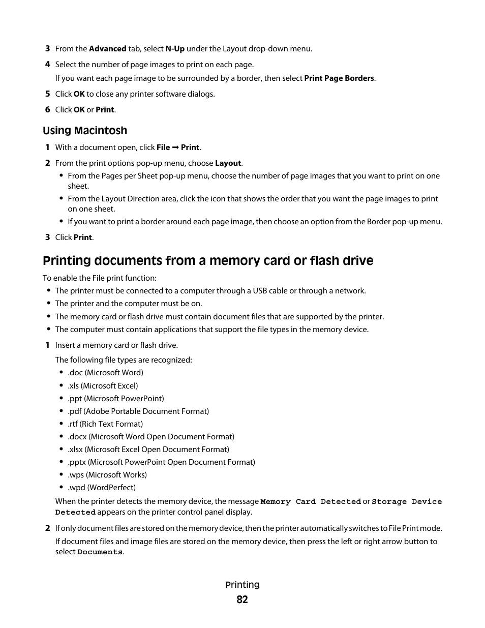 Lexmark 7600 Series User Manual | Page 82 / 181